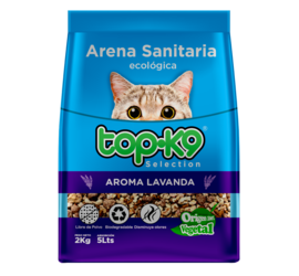 Arena Ecológica Top K9 2kg Lavanda